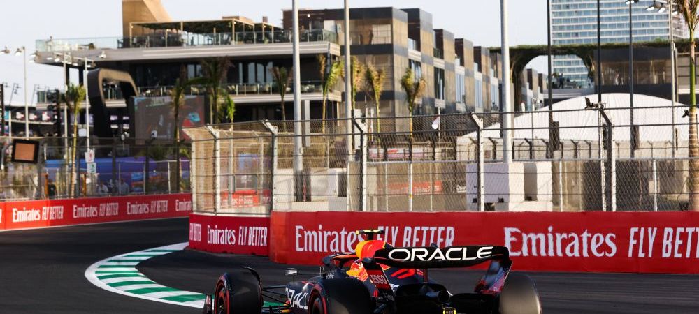 Formula 1 grila de start marele premiu al arabiei saudite sergio perez