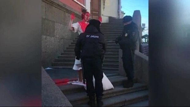 S-a umplut de sânge! Protest extrem anti-război în orașul natal al lui Putin, Sankt Petersburg