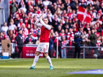 Christian Eriksen a înscris un gol superb la revenirea pe stadionul pe care a suferit stopul cardiac!