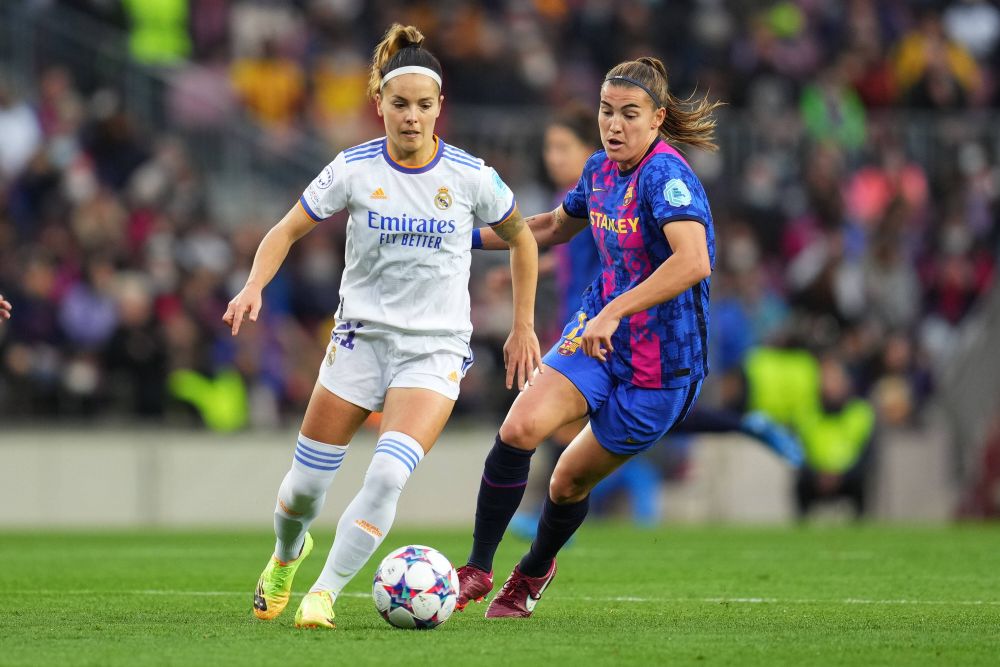 Echipa de fotbal feminin a Barcelonei e de neoprit: 5-2 cu Real Madrid în Women's Champions League! S-a doborât recordul mondial pe Camp Nou _12