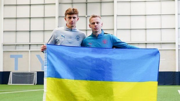 
	Primit cu brațele deschise la Manchester City! Gestul impresionant făcut de Zinchenko pentru un fotbalist ucrainean refugiat&nbsp;
