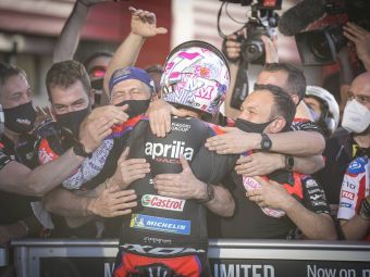 
	Aleix Espargaro şi Aprilia au obţinut primele victorii la MotoGP
