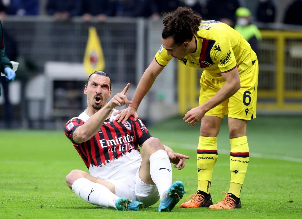 Zlatan Ibrahimovic, plin de sânge! Până să primească îngrijiri medicale, a avut ceva de împărțit de arbitrul_9
