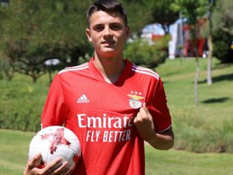 
	Un fotbalist român, aproape de prima echipă de la Benfica: &quot;Probabil va juca anul viitor&quot;
