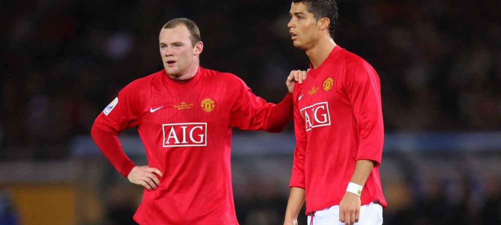 Cristiano Ronaldo Manchester United Wayne Rooney