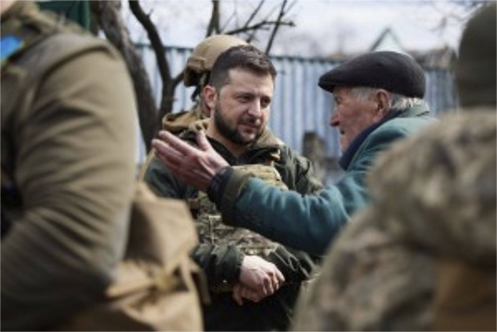 Războiul, pe chipul lui Zelenski! Transformarea șocantă a președintelui Ucrainei în doar 41 de zile! Diferențele sunt de necrezut _12