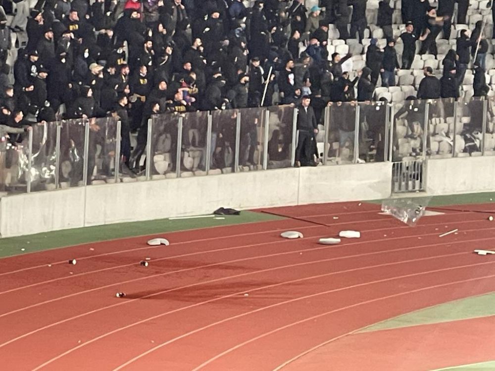 Comunicatul Jandarmeriei după incidentele de la U Cluj - CSA Steaua 1-0. Amenzi de aproape 4.000 de lei_1