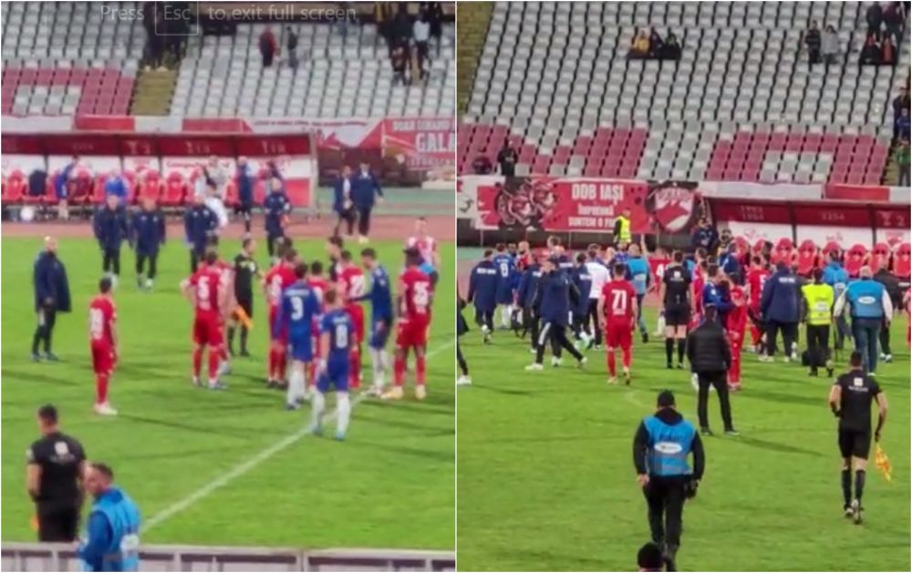 Dinamo - FCU Craiova 1-2 | S-au încins spiritele în ”Ștefan cel Mare”! Jucătorii s-au încăierat chiar pe teren_21