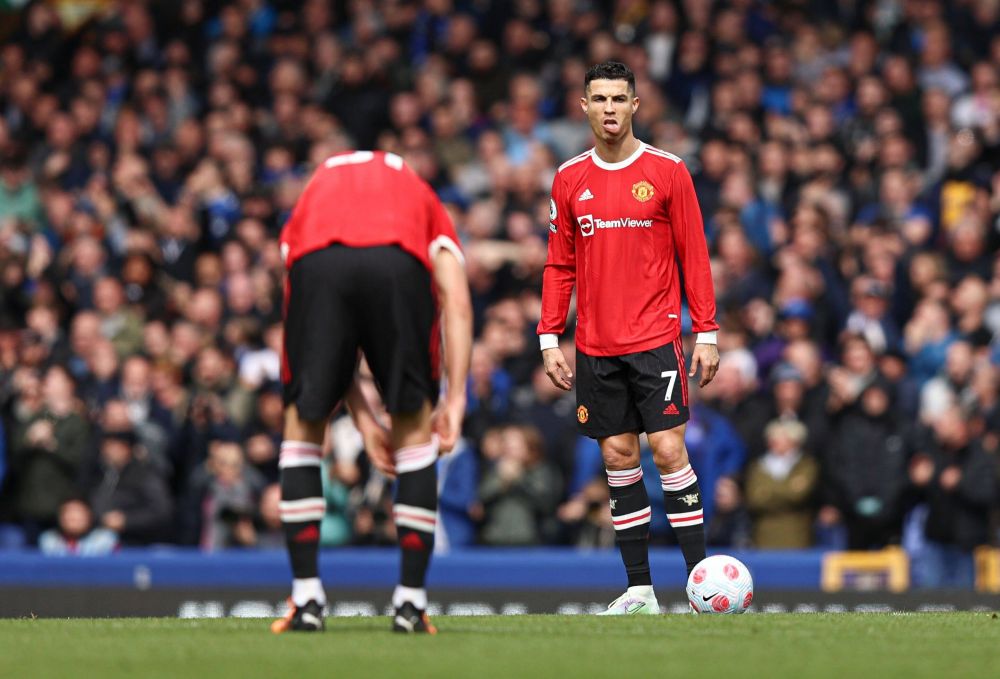 Manchester United a pierdut cu Everton și 'cade' de pe locurile de cupe europene! O singură victorie în șapte meciuri pentru „diavoli”! Ronaldo, cu piciorul însângerat la final _3