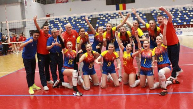 Performanță în voleiul românesc: o națională s-a calificat la Campionatul European!