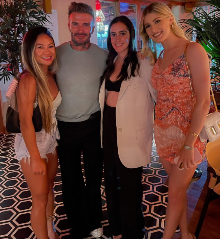 Eugenie Bouchard, apariție hot sub privirile lui Sir David Beckham, la Miami: „Ghiciți cine a venit la cină!” _1