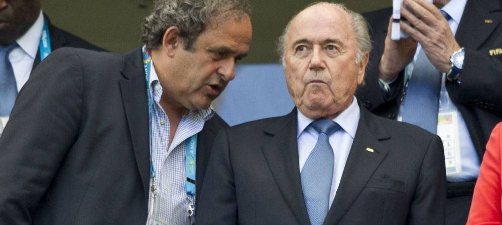 Michel Platini Elvetia frauda Sepp Blatter