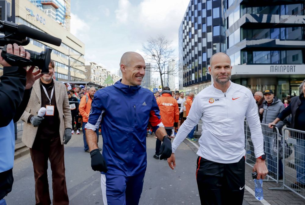 În formă și la 38 de ani! Robben a alergat 42 de kilometri la un maraton în Rotterdam! Ce timp a scos_2