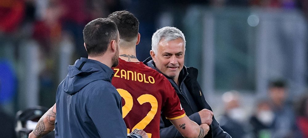Jose Mourinho AS Roma Bodo/Glimt Conference League Nicolo Zaniolo