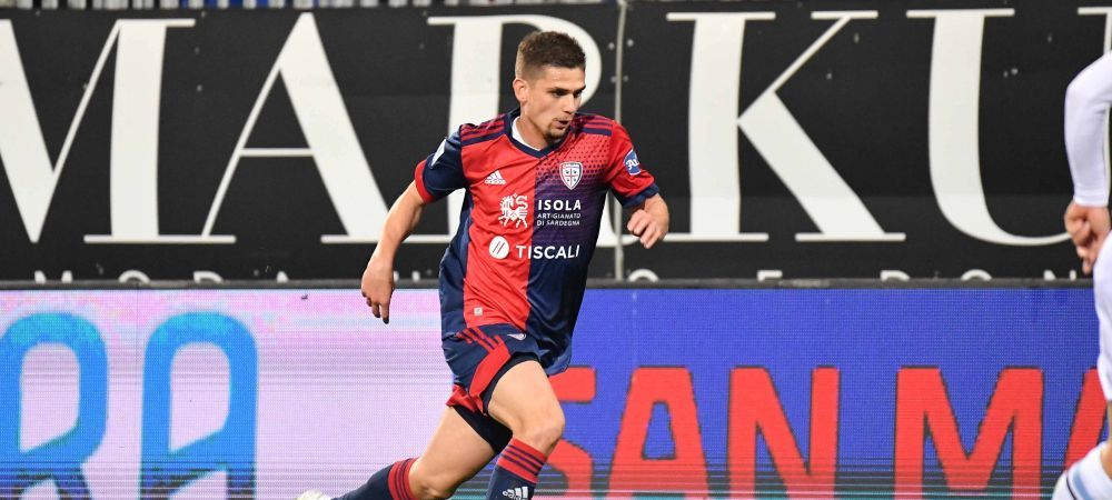 Razvan Marin Cagliari Sassuolo Serie A Vlad Chiriches