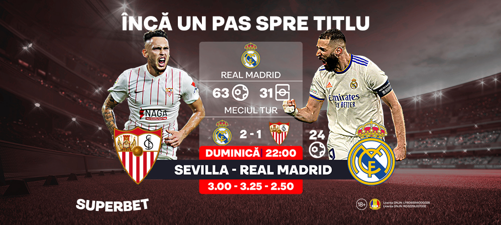 Superbet Real Madrid Sevilla