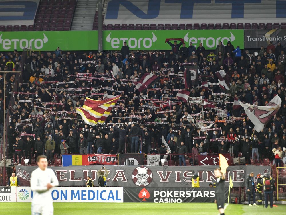 "Un singur scop!". Mesajul afișat de fanii lui FCSB la derby-ul cu CFR Cluj_2