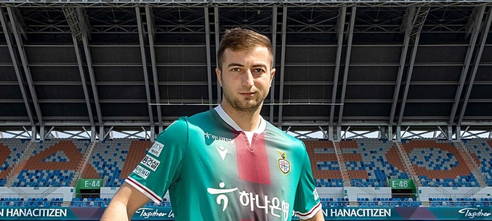 Daniel Popa Chindia Targoviste Coreea de Sud Daejeon Hana Citizen K League 2