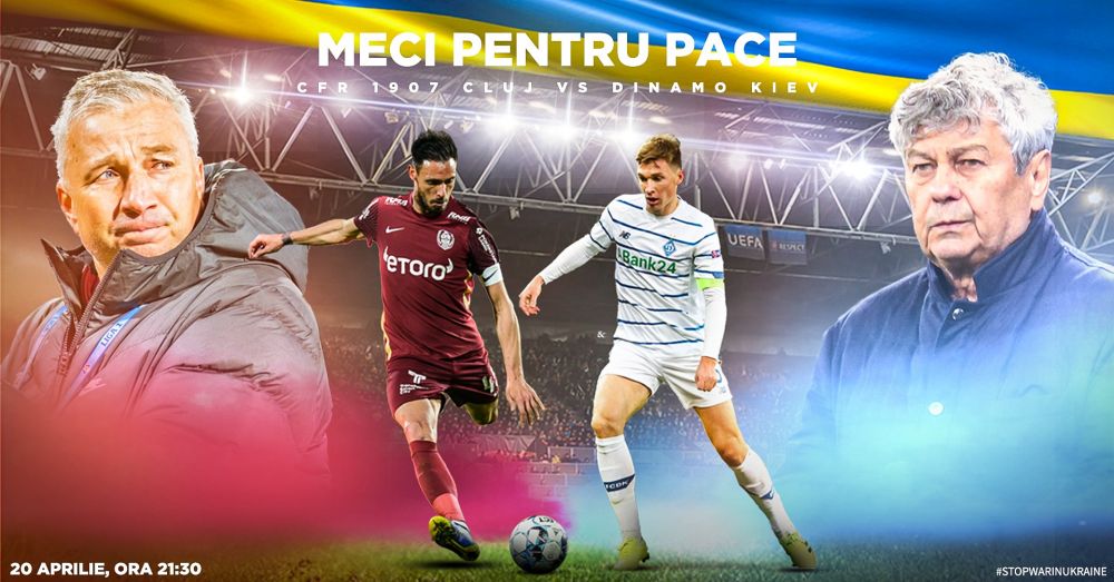 CFR Cluj - Dinamo Kiev 0-0. Meci pentru pace organizat de Mircea Lucescu_1