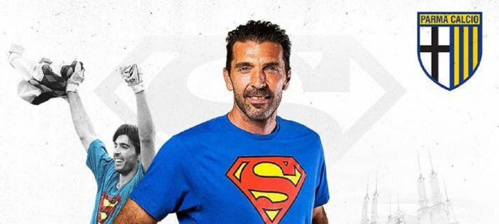 Parma Gianluigi Buffon Serie B superman warner bros