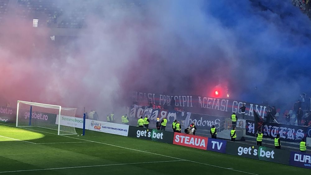 "Zicule, nu-ți mai face griji de Steaua!" Ce a urmat. Bannerul pregătit de fanii echipei lui Oprița pentru antrenorul Concordiei _4