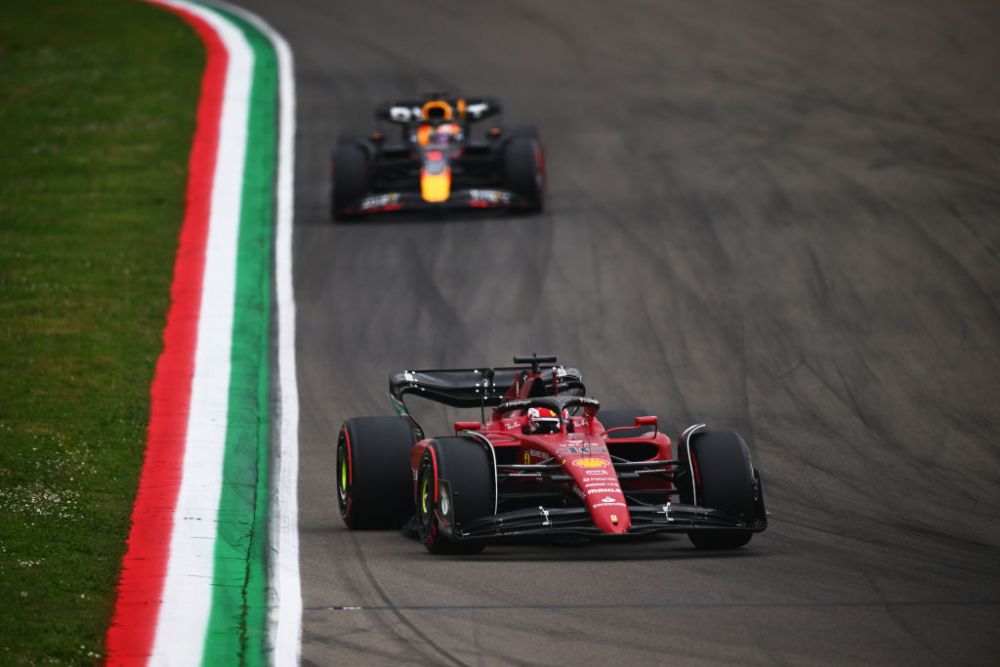 Max Verstappen pleacă din pole position în MP Emilia Romagna. L-a depășit pe Leclerc pe penultimul tur al sprintului de la Imola_3