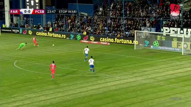 Farul - FCSB 0-4. Tănase a marcat trei goluri și vicecampioana continuă cursa de urmărire a liderului CFR_4