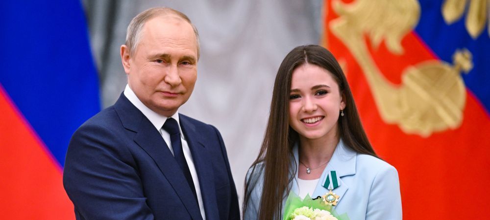 Vladimir Putin Kamila Valieva Rusia