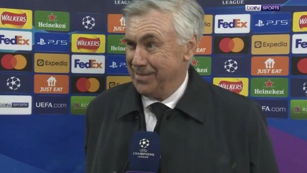 
	Reacție genială a lui Ancelotti când a fost întrebat despre Rudiger: &bdquo;Cine este?&rdquo; Reporterul a început să râdă! Ce a declarat după meciul cu City&nbsp;
