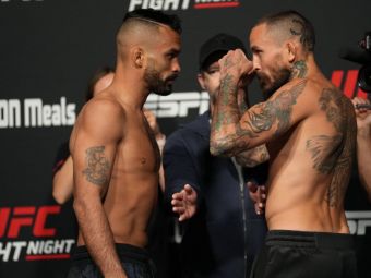 
	UFC Fight Night, gală prefațată de Alexandru Ganci. Rob Font vs Marlon Vera, meciul-vedetă al evenimentului de pe Pro Arena și VOYO (duminică, ora 2:00)
