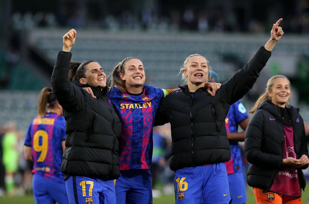 Echipa feminină a Barcelonei, a doua finală Women's Champions League consecutivă! A pierdut returul cu Wolfsburg, dar rezultatul din tur a făcut diferența _3