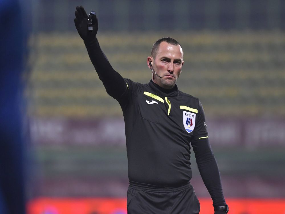 Arbitrul implicat într-un scandal de proporții la începutul anului, delegat la meciul FCSB - FC Argeș_1