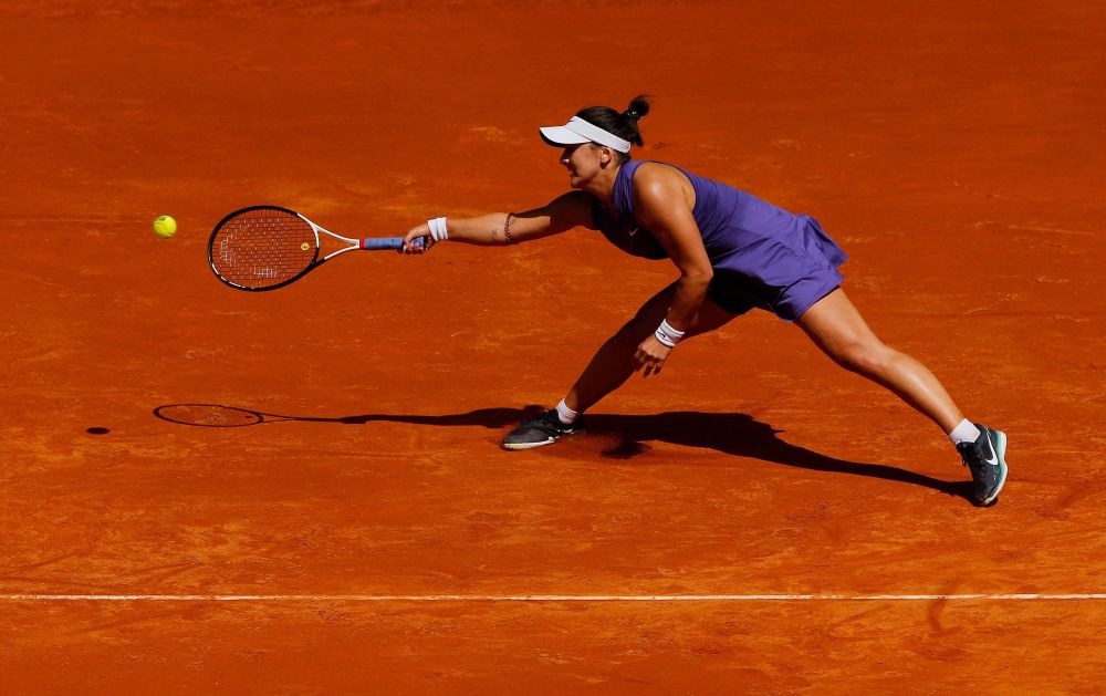 Bianca Andreescu a făcut spectacol la Madrid! A învins-o fără drept de apel pe finalista Australian Open 2022, favorita cu numărul șase a turneului _14