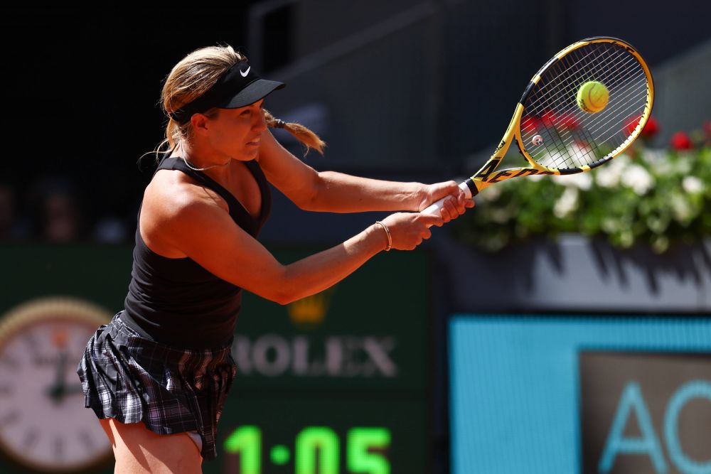 Bianca Andreescu a făcut spectacol la Madrid! A învins-o fără drept de apel pe finalista Australian Open 2022, favorita cu numărul șase a turneului _3
