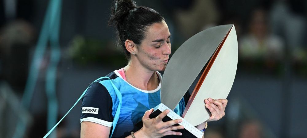 A eliminat-o pe Halep și s-a oprit când a primit trofeul în mână! Ons Jabeur, campioană la Madrid! Tunisianca a câștigat cel mai important titlu al carierei sale