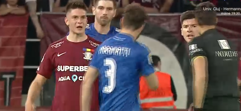 Cristi Săpunaru, ieșire violentă la meciul cu FC U Craiova! Bătaie pe tunel și două eliminări dictate de Bîrsan_6