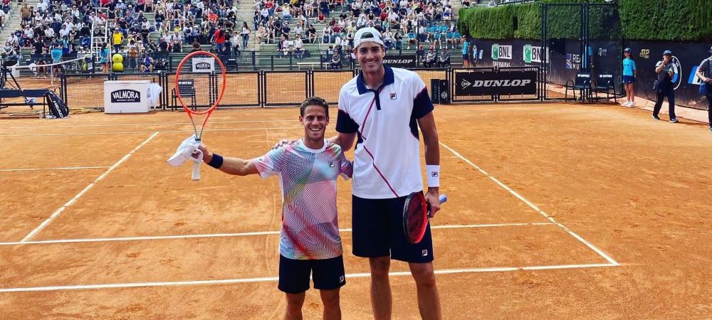 Diego Schwartzman John Isner ATP Masters 1000 Roma David si Goliat Foro Italico Tenis ATP