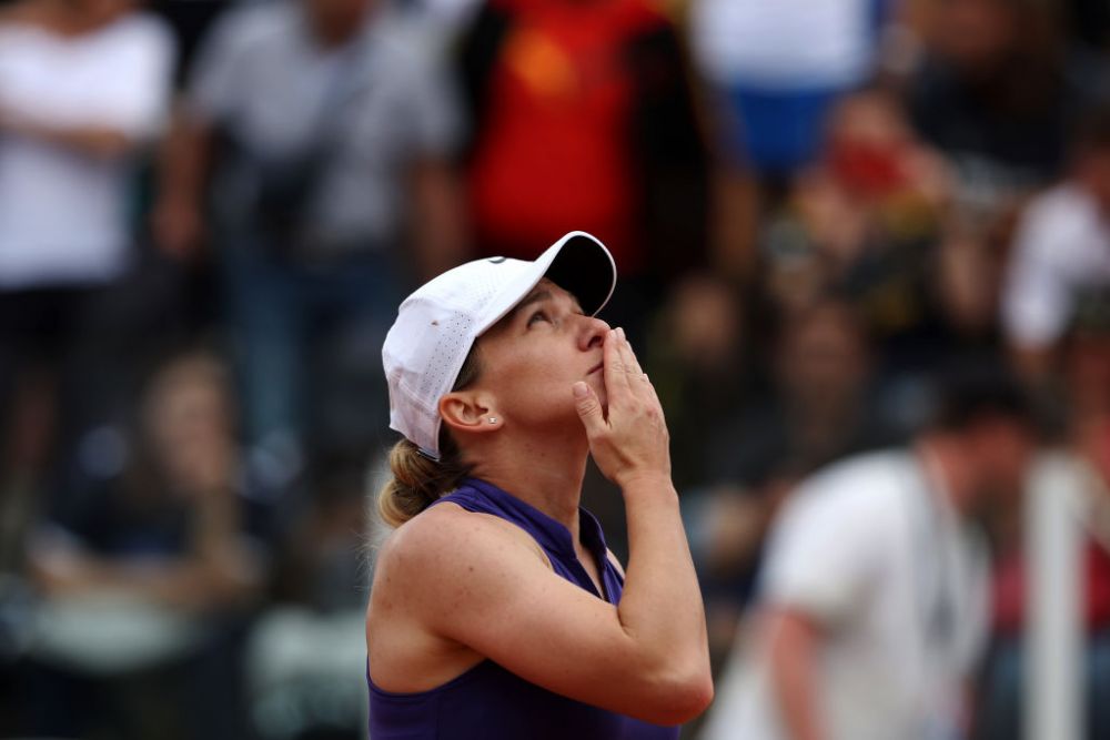 „Forza Simona!” Lecție de tenis defensiv, predată de Simona Halep la Roma: victima, finalista Australian Open din acest an_16