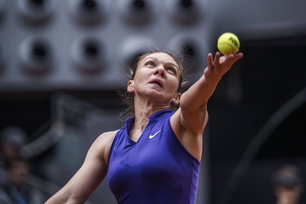 „Forza Simona!” Lecție de tenis defensiv, predată de Simona Halep la Roma: victima, finalista Australian Open din acest an_17