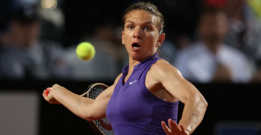 „Forza Simona!” Lecție de tenis defensiv, predată de Simona Halep la Roma: victima, finalista Australian Open din acest an_23