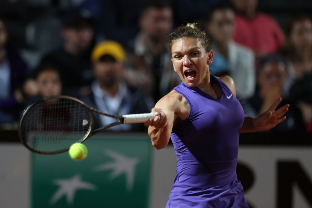 „Forza Simona!” Lecție de tenis defensiv, predată de Simona Halep la Roma: victima, finalista Australian Open din acest an_26