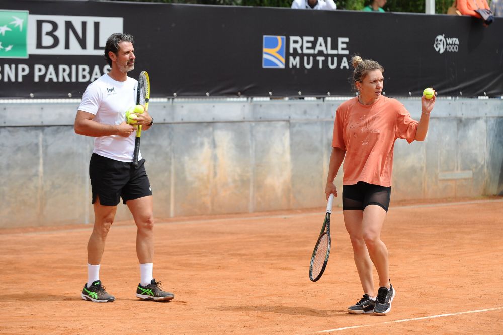 „Forza Simona!” Lecție de tenis defensiv, predată de Simona Halep la Roma: victima, finalista Australian Open din acest an_9