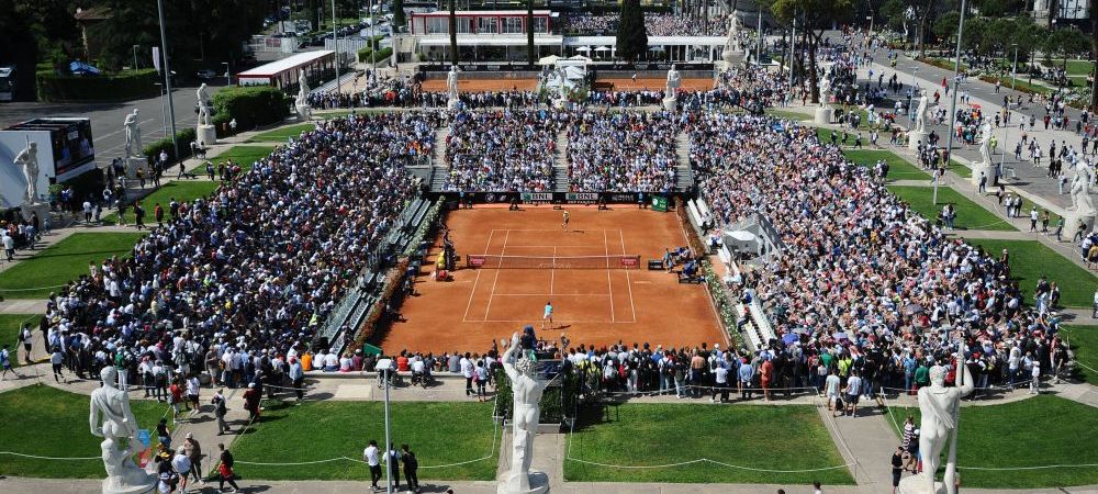 ATP Masters 1000 Roma record spectatori tenis Roma Tenis WTA WTA 1000 Roma
