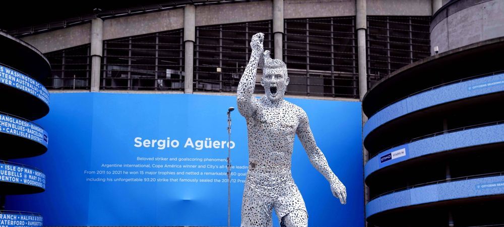 Sergio Aguero Etihad Stadium Manchester City Premier League queens park rangers