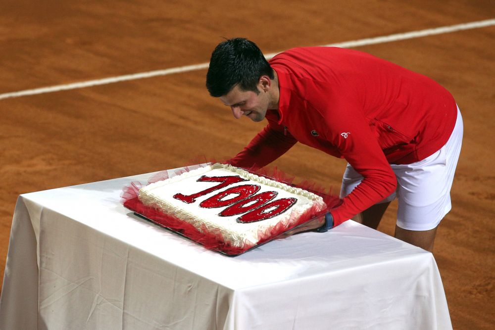 Novak Djokovic, ajuns la 1000 de victorii în tenisul profesionist: Tsitsipas - Djokovic, finala din capitala Italiei_1