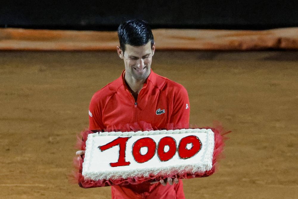 Novak Djokovic, ajuns la 1000 de victorii în tenisul profesionist: Tsitsipas - Djokovic, finala din capitala Italiei_8