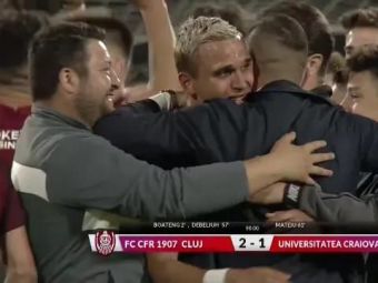 
	CFR Cluj, campioana României! Echipa lui Dan Petrescu, al cincilea titlu la rând după 2-1 cu Universitatea Craiova. FCSB a sperat degeaba

