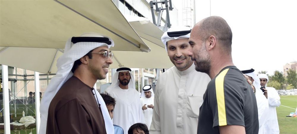 Manchester City Abu Dhabi Emiratele Arabe Unite Khalifa bin Zayed Al Nahyan Mansour bin Zayed Al Nahyan