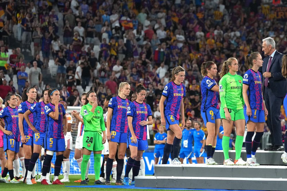 Lyon a trezit-o pe Barcelona din 'visul european'! Victorie clară în finala UEFA Women's Champions League! Franțuzoaicele câștigă pentru a opta oară trofeul _20