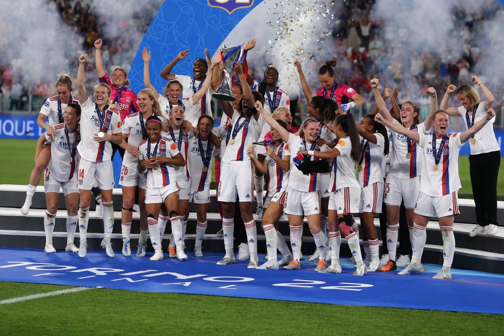 Lyon a trezit-o pe Barcelona din 'visul european'! Victorie clară în finala UEFA Women's Champions League! Franțuzoaicele câștigă pentru a opta oară trofeul _23